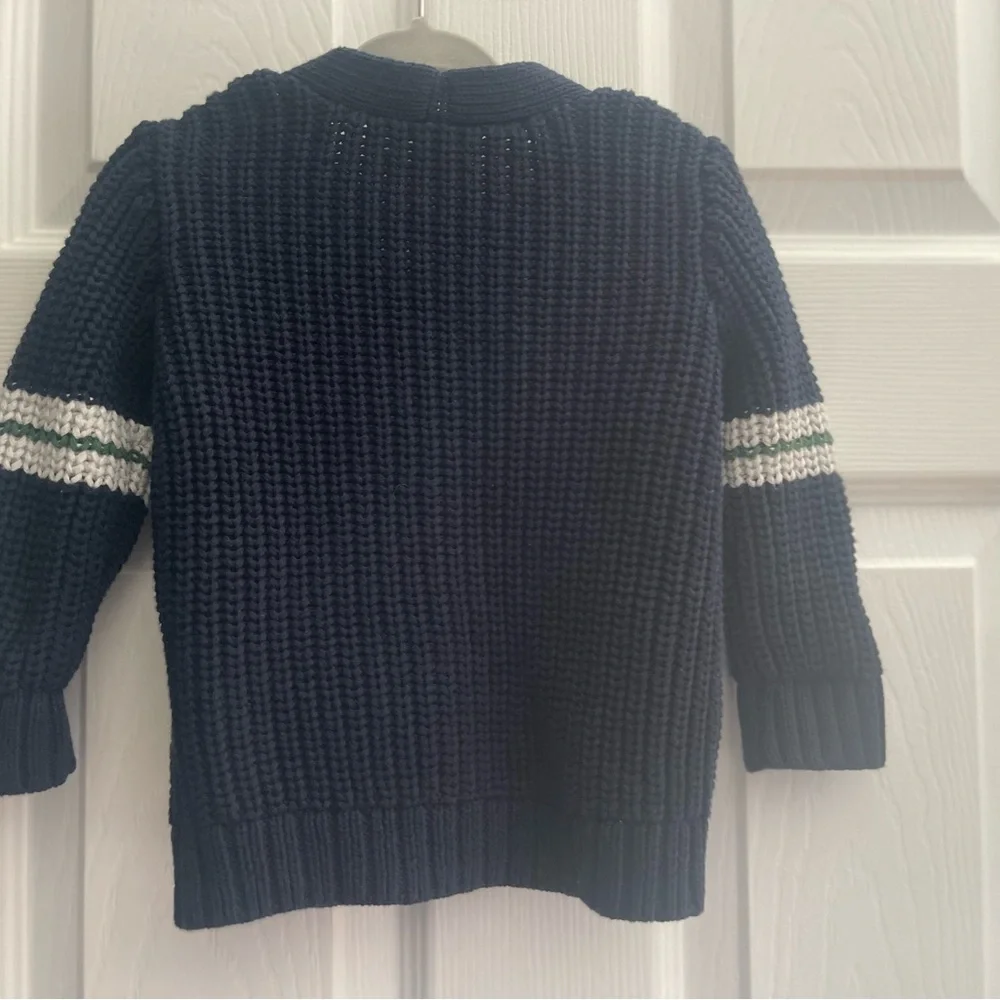 Old Navy Kids Navy Blue Knit Cardigan – 12–18M – Excellent Condition
